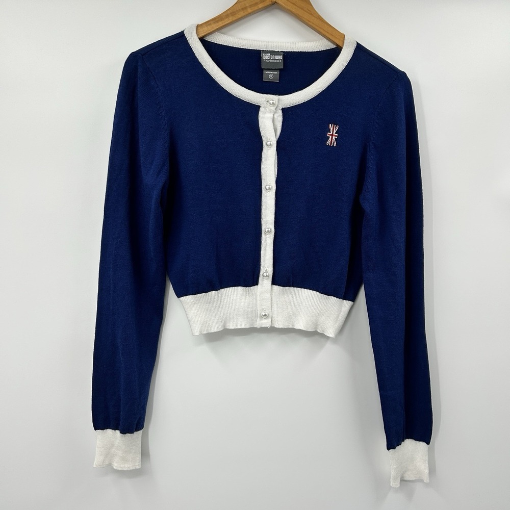 Her Universe Preppy Dr Who Cardigan Women S Academia Ivy Style Eccentric British